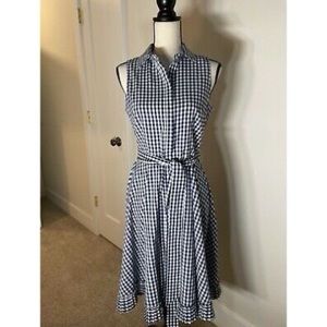 •Alex Marie •Gingham sleeveless dress